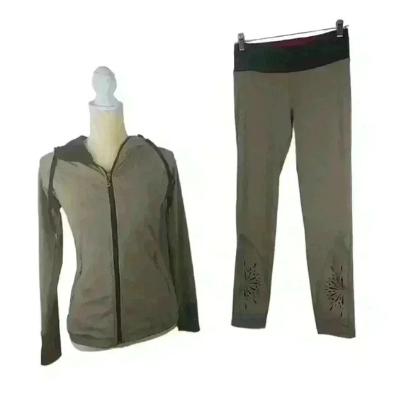 CATHERINE MALANDRINO 2 PC SET SMALL LEGGIN Sz S - Picture 1 of 10